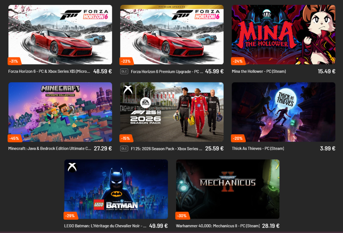 Instant Gaming review: navigating the website for deals