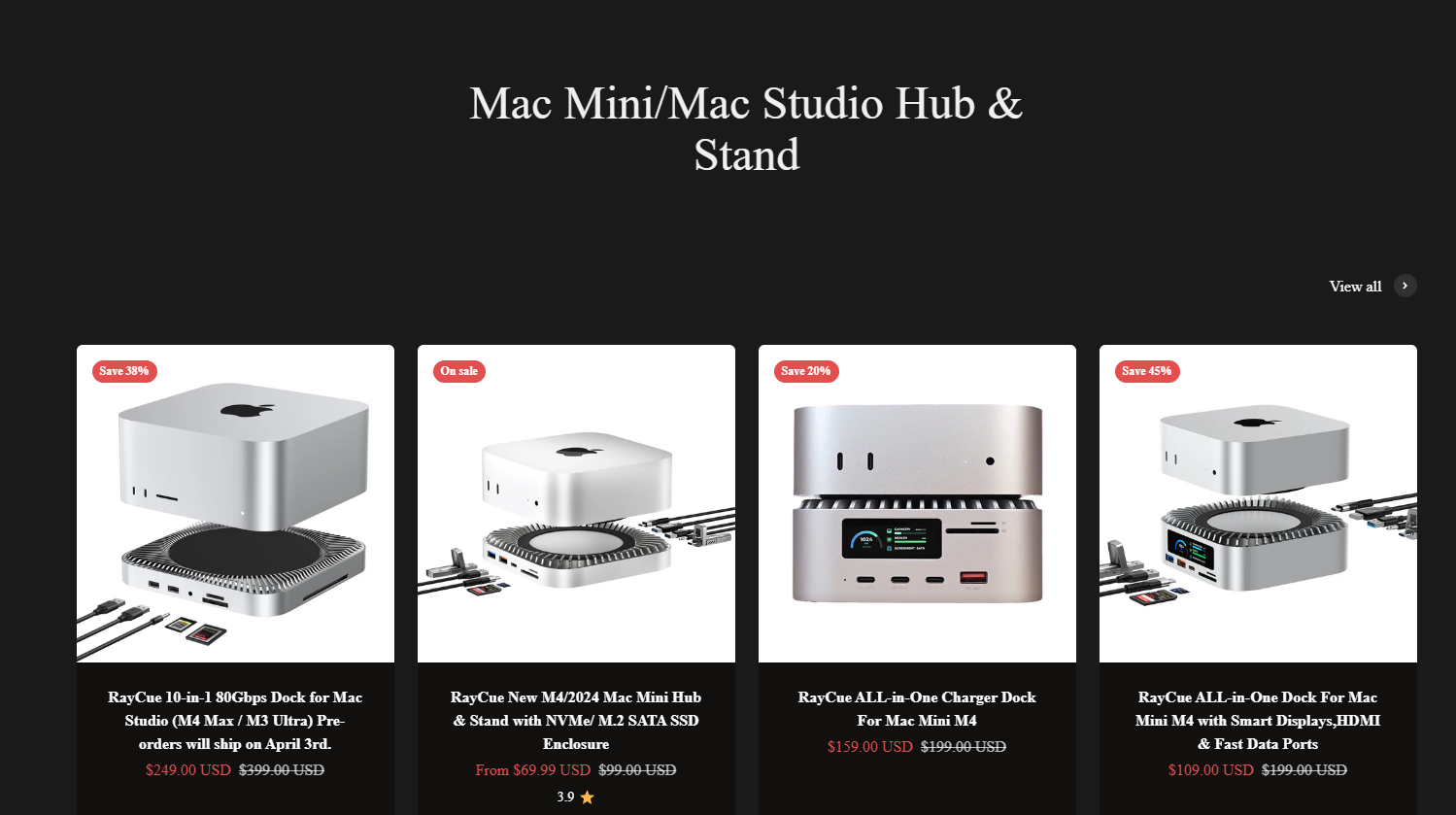 RayCue review Mac docking station setup