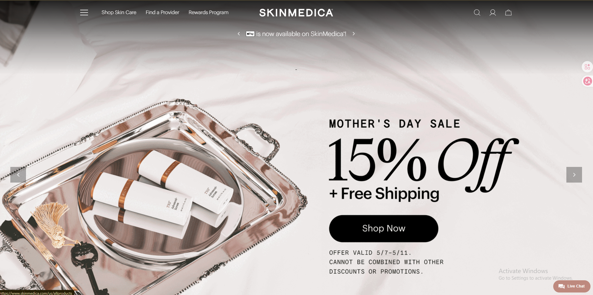 SkinMedica TNS Essential Serum bottle, review focus