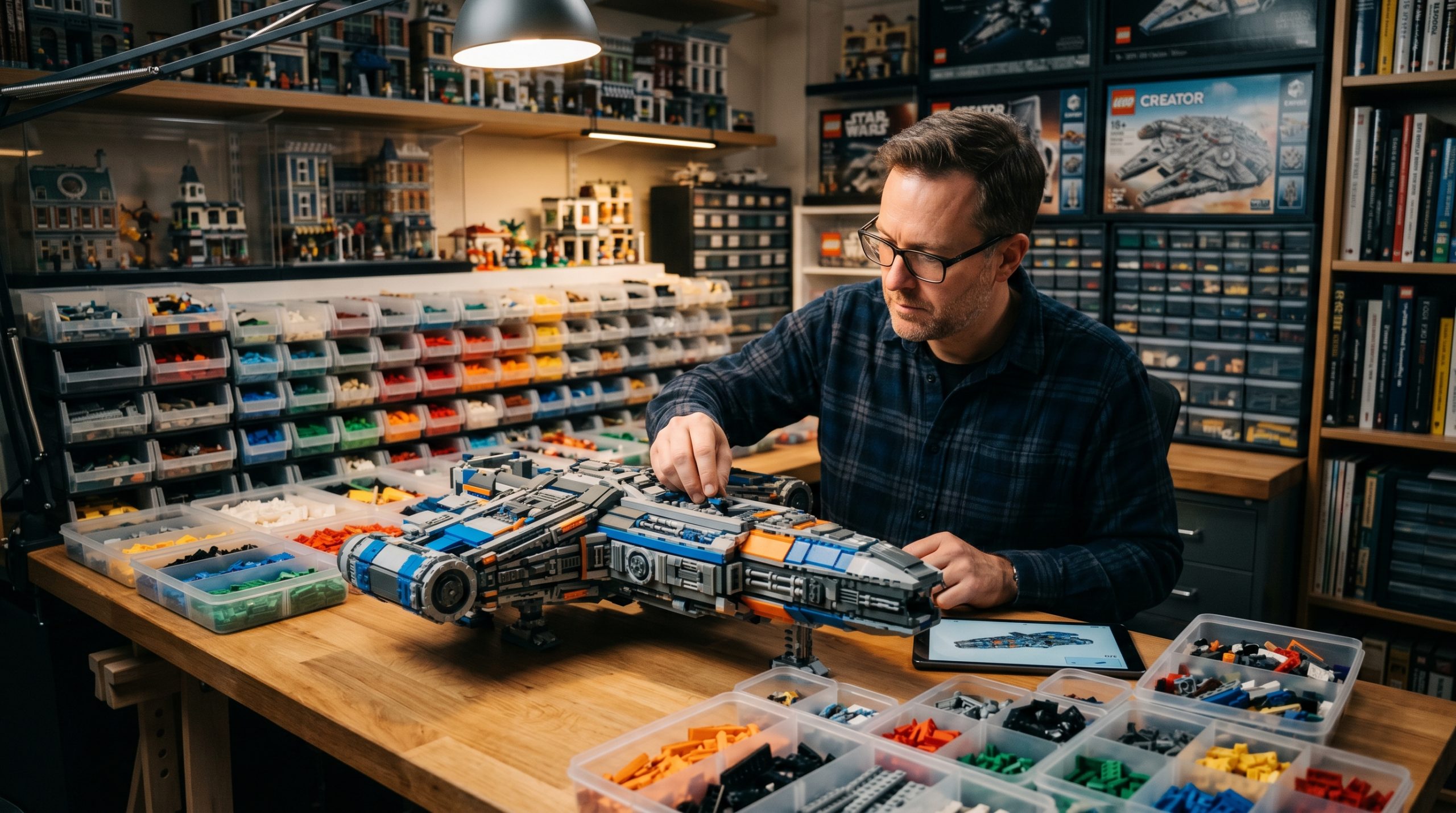 Adult LEGO enthusiast building a 202606251434 scaled Review King