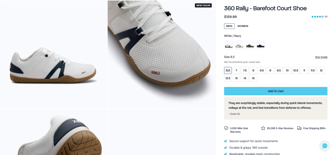 Comparing Xero Shoes to traditional shoe, review.