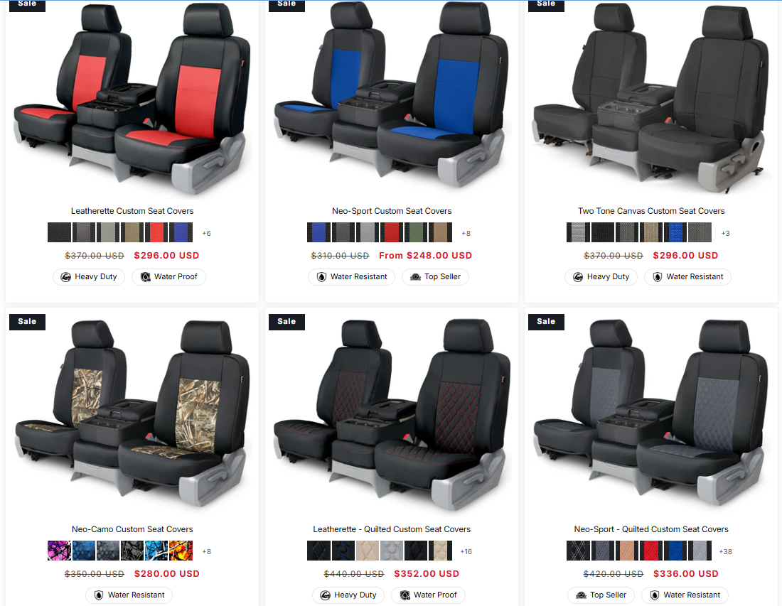 Seat Covers Unlimited review - 2