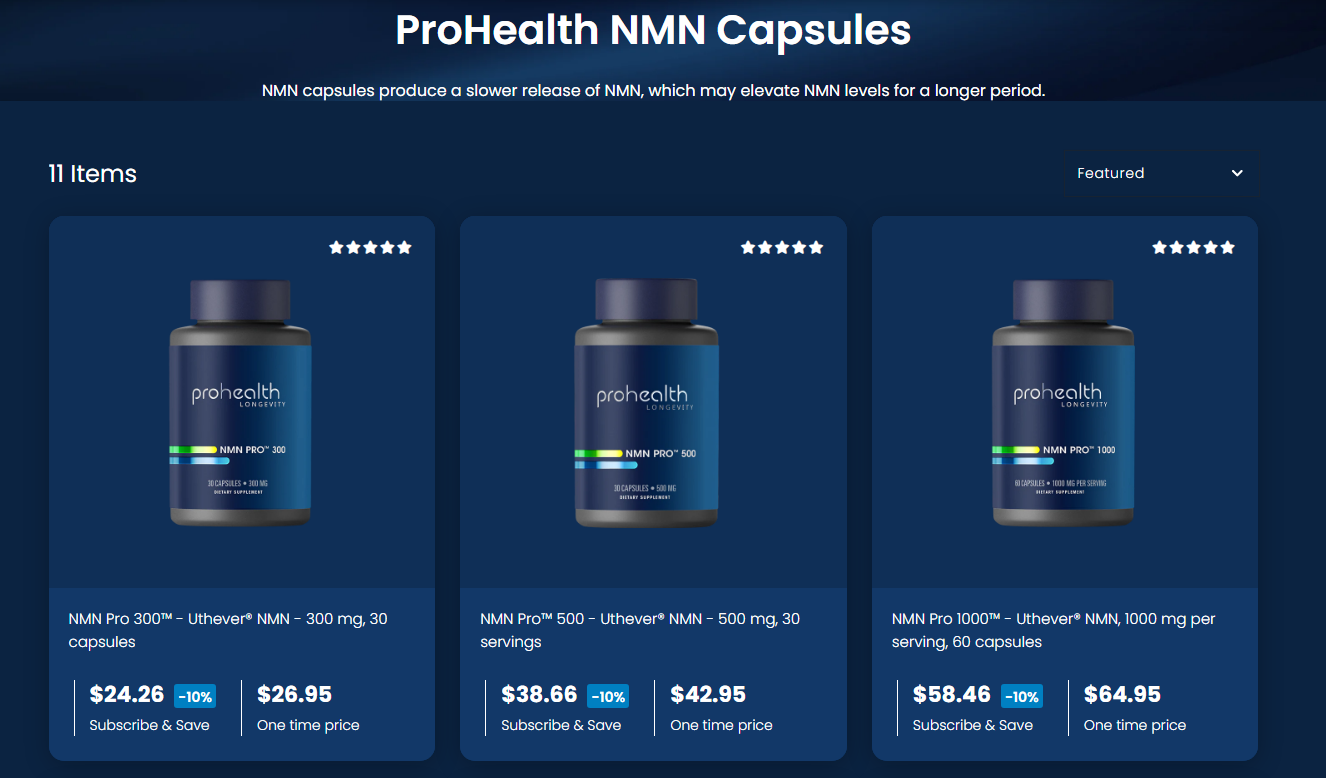 ProHealth longevity supplements review - 4