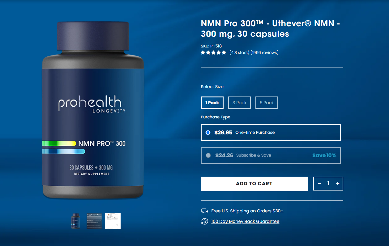 ProHealth longevity supplements review - 5