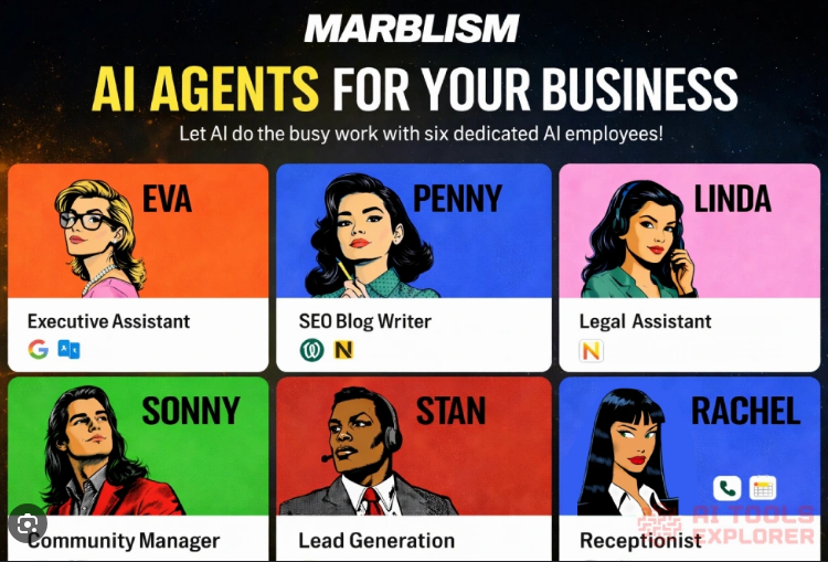 Marblism AI employees - 3
