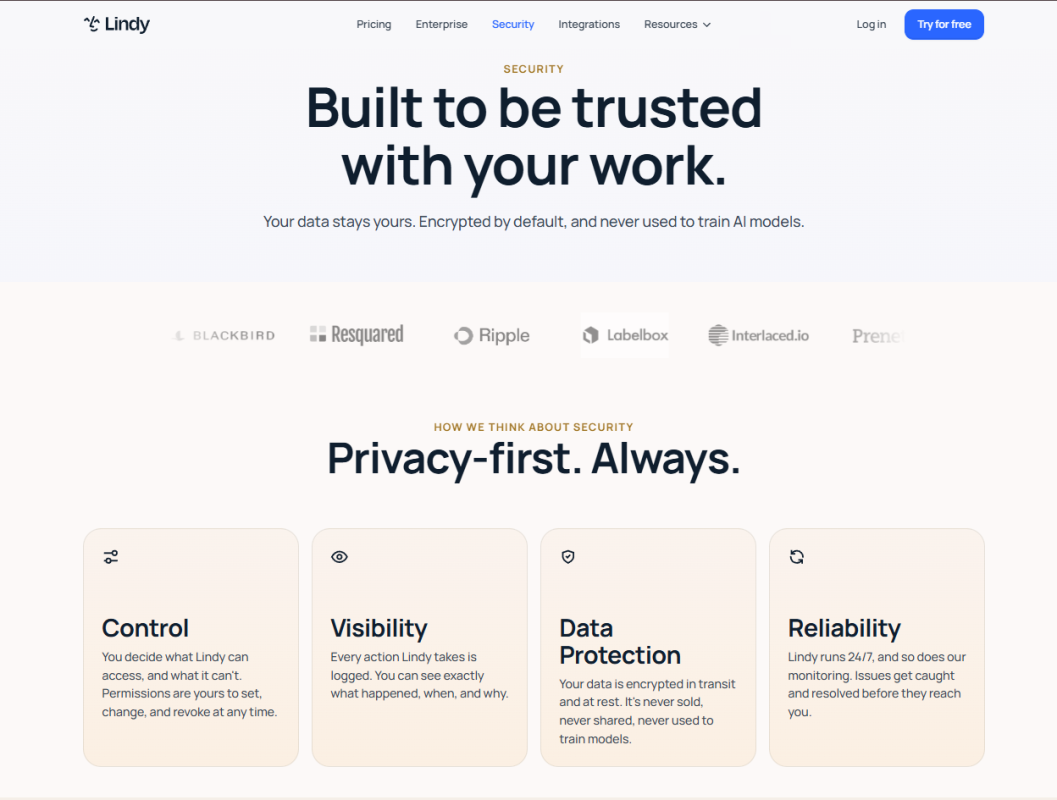 Lindy AI review: features and benefits highlighted.