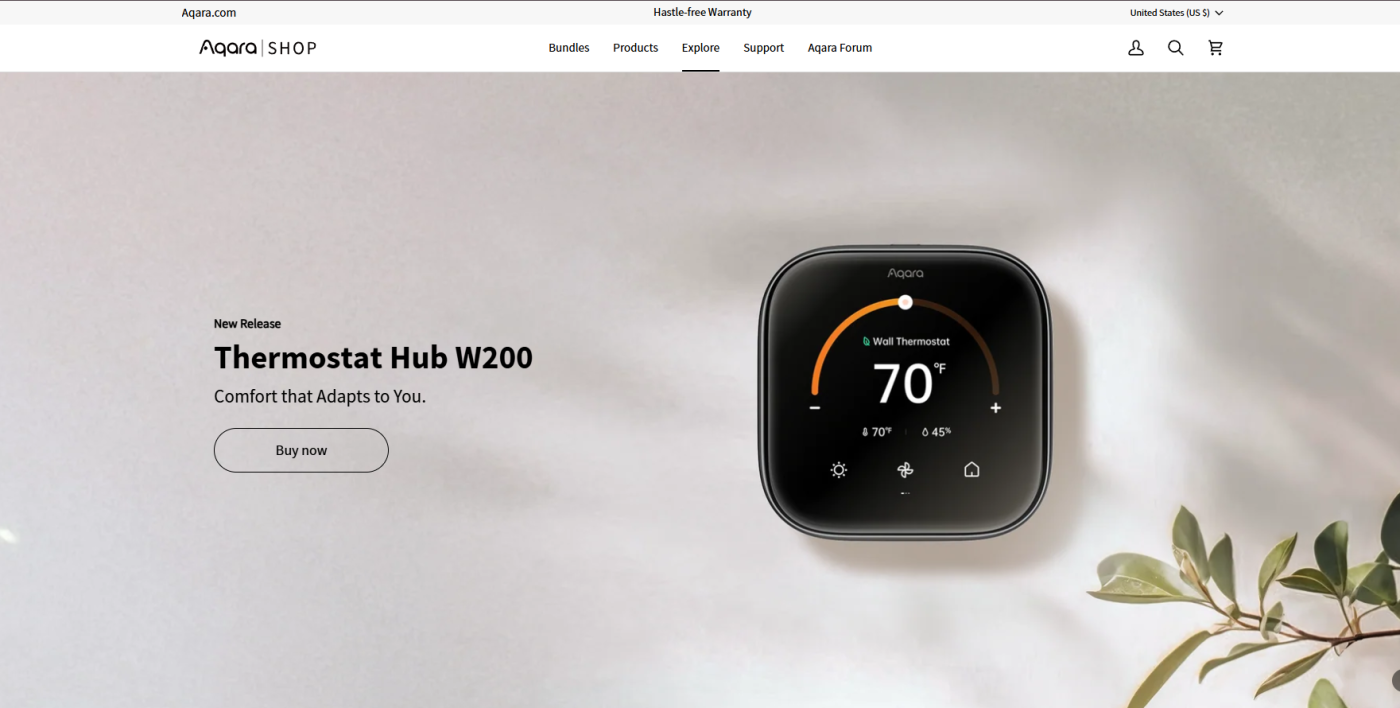Aqara smart home devices seamlessly integrated