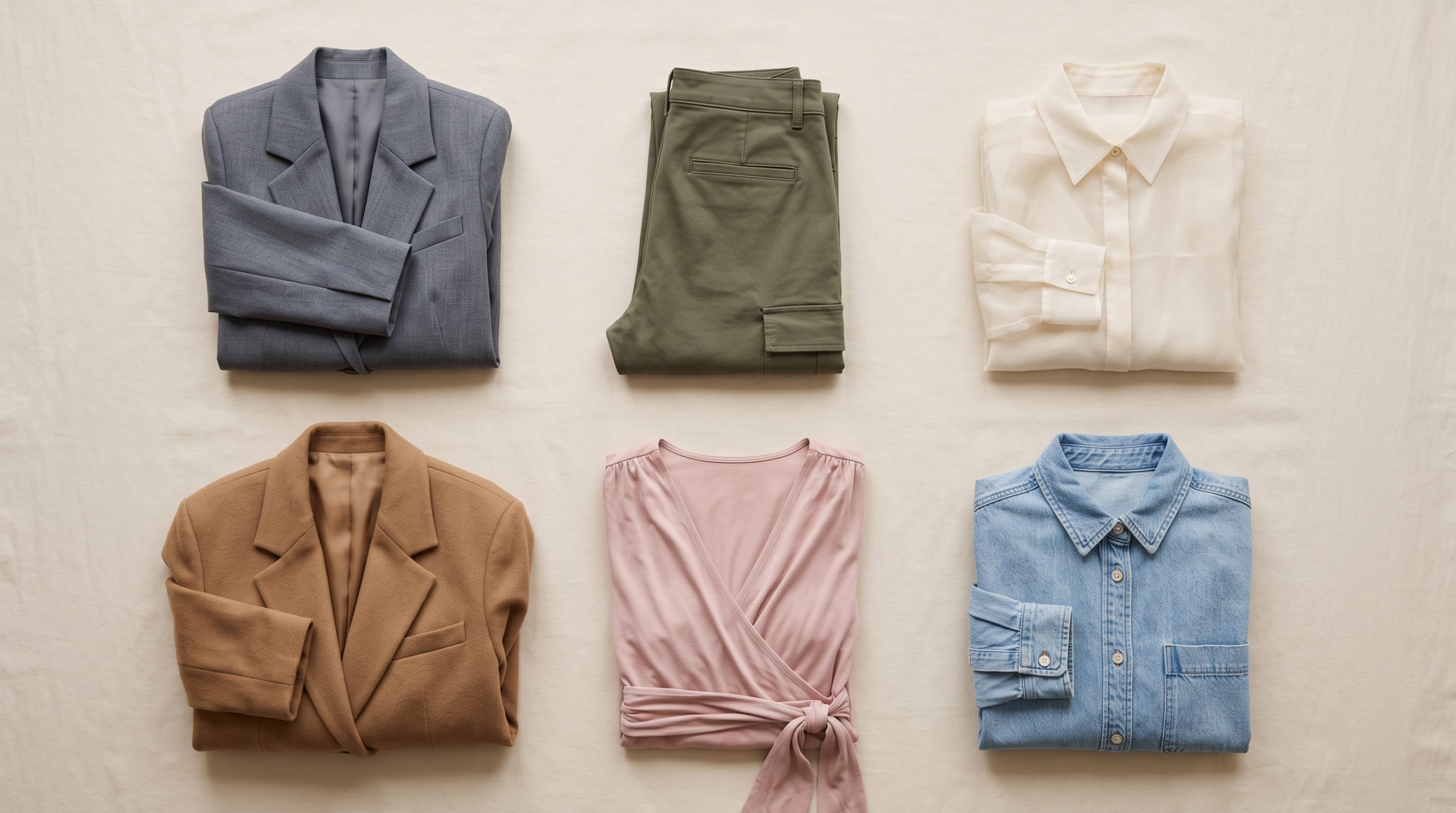 Clothing items arranged on surface 202607030806 scaled Review King