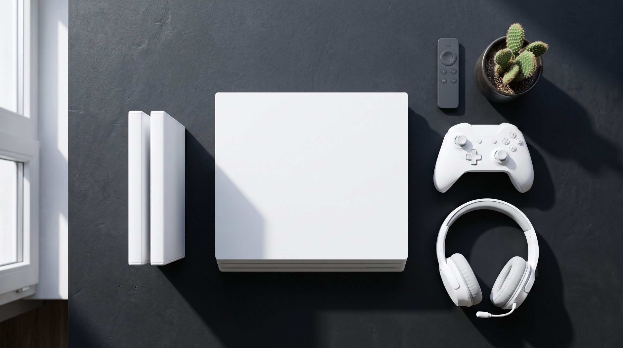 White gaming console and controller 202607020759 scaled Review King