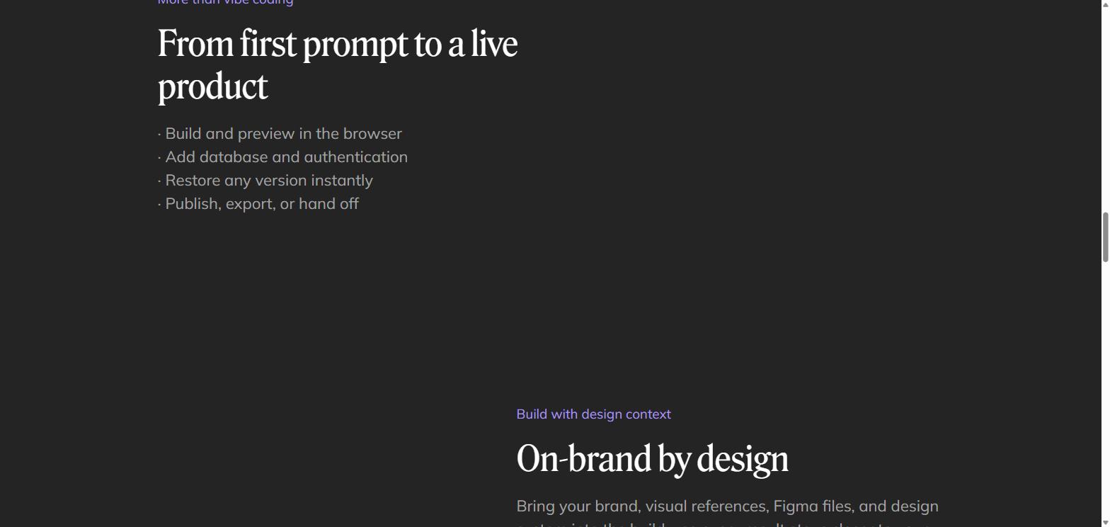 Anima AI workflow from first prompt to a live product with on-brand design