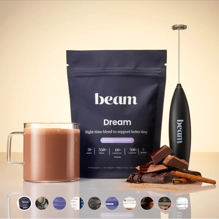 Beam Dream night-time sleep supplement blend