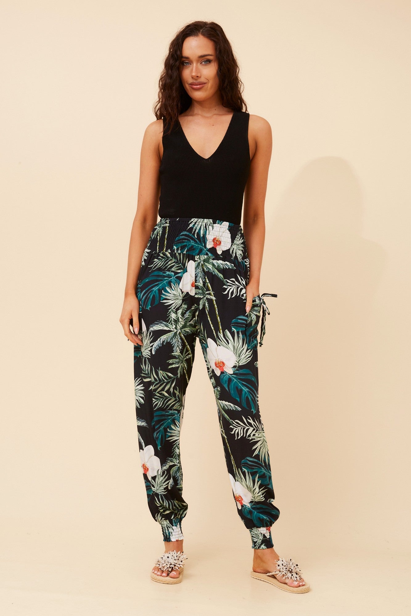 Femme Connection floral pants
