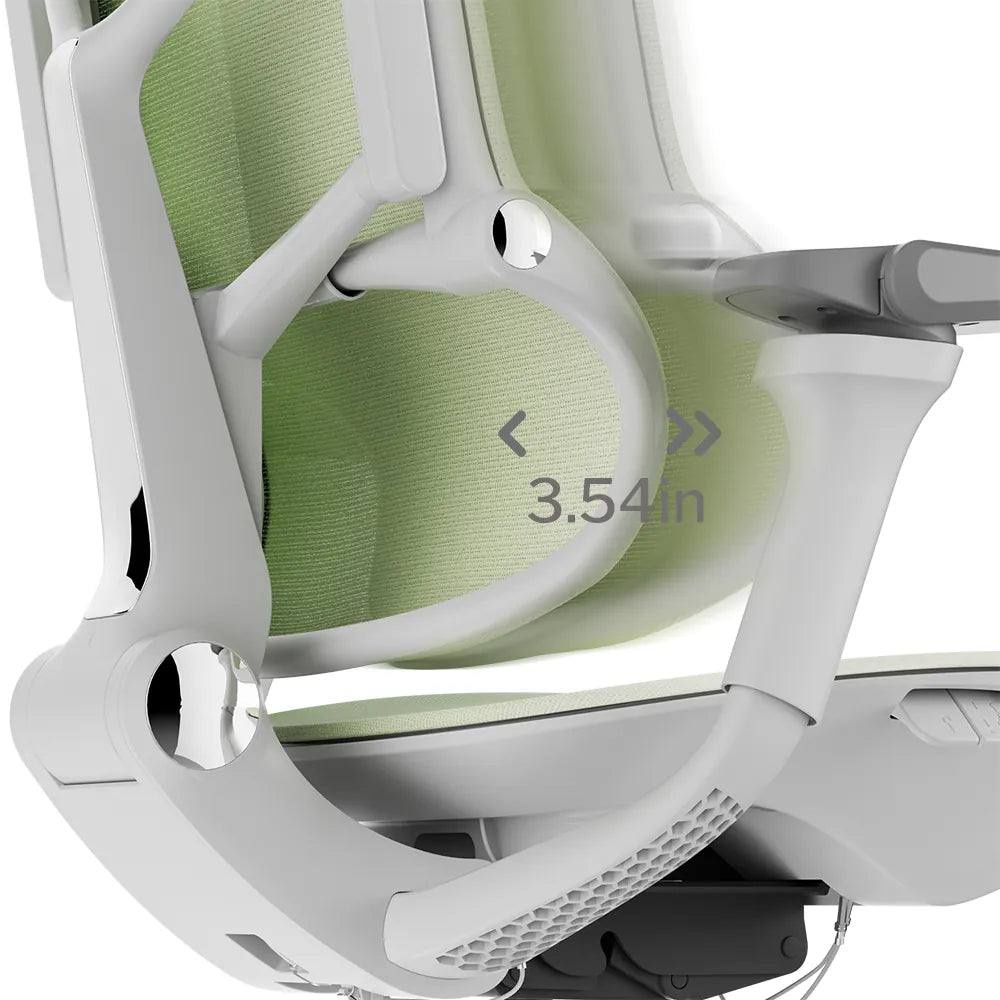 Sunaofe Morph Edition chair adjustable 7D armrest detail