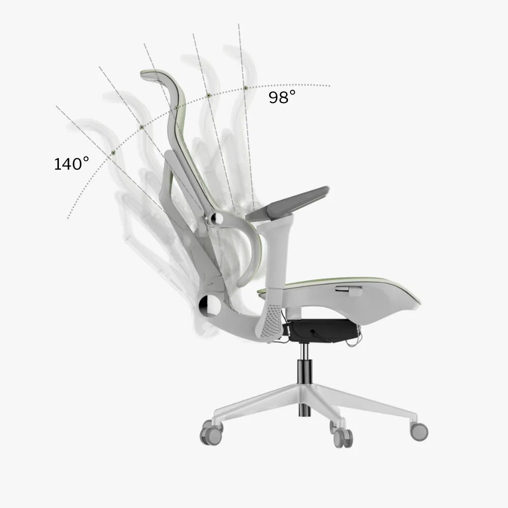 Sunaofe Morph Edition chair adjustable backrest and dimensions