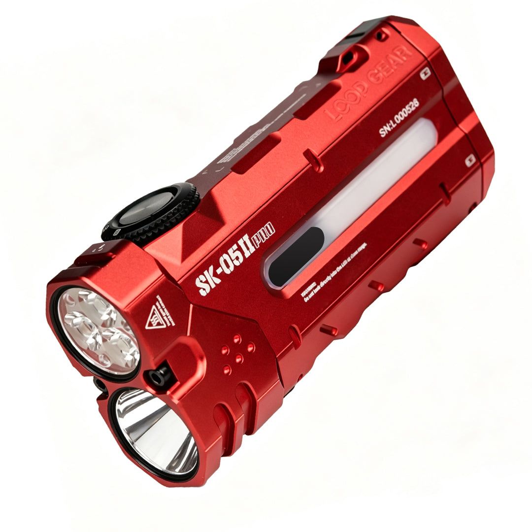 SK05 Pro 2 UV Red variant with the UV emitter